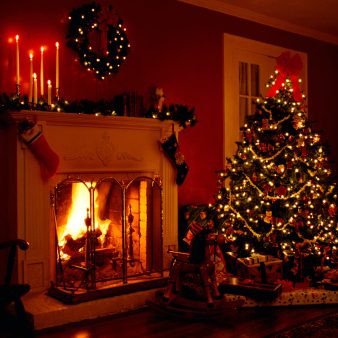 8' Prelit Christmas Trees