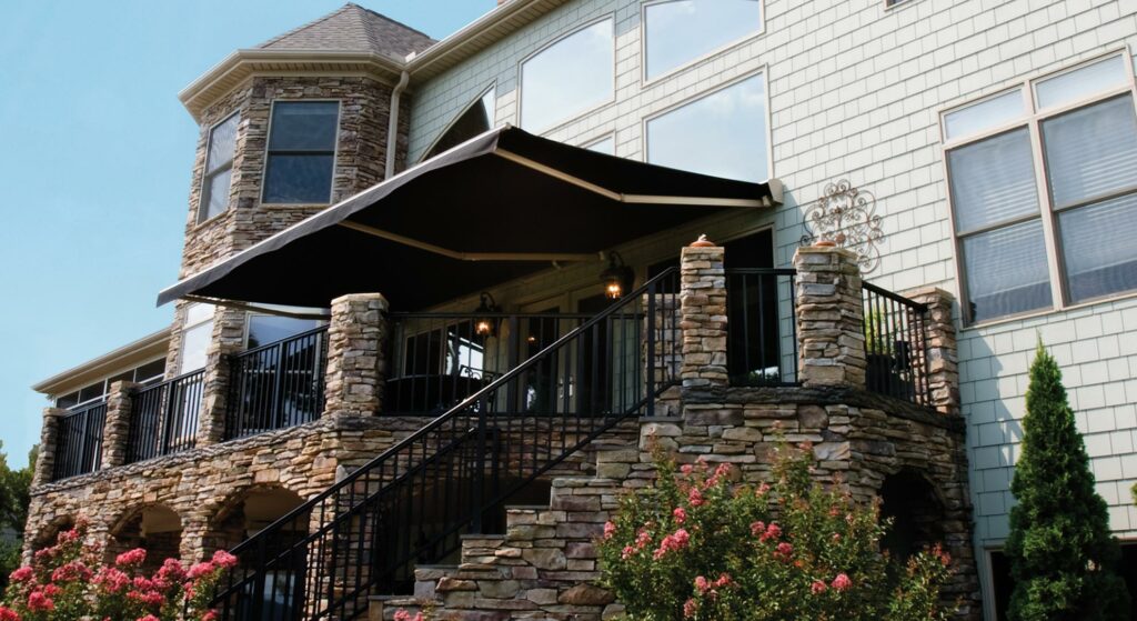 Solair retractable awnings